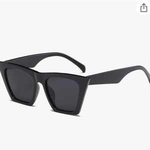 Feisedy vintage square cat eye sunglasses